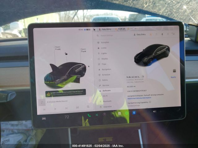 5YJ3E1EB5JF170307 Tesla Model 3 Long Range/performance