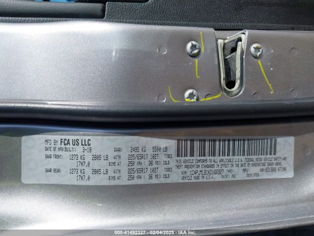1C4PJMLB1KD166927 Jeep Cherokee Latitude Plus 4x4