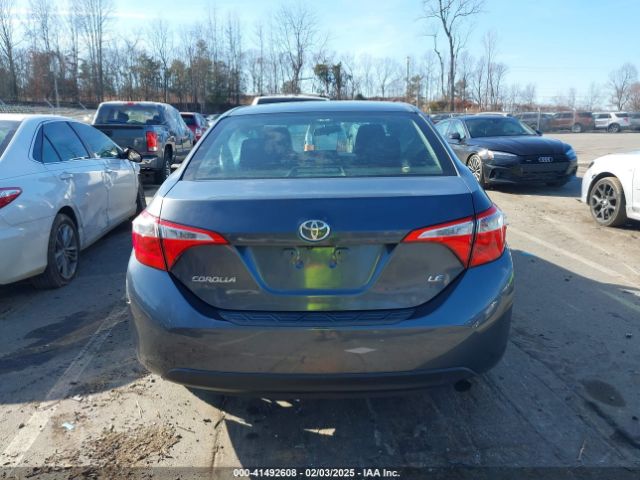2T1BURHE2EC145328 Toyota Corolla Le Premium