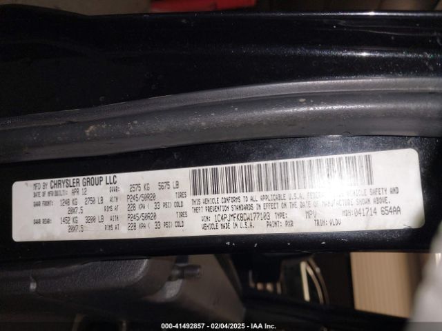 2012 JEEP LIBERTY 1C4PJMFK8CW177103 Photo 8