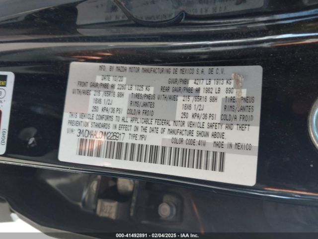 3MVDMAAL0MM226917 Mazda Cx-30 2.5 S