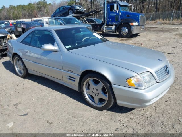 2001 MERCEDES-BENZ SL 500 WDBFA68F31F197746