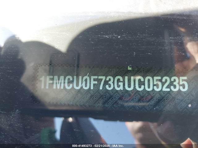 Ford ESCAPE S 2016 1FMCU0F73GUC05235 Image 9
