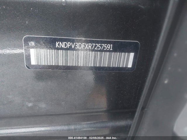 KNDPV3DFXR7257591 KIA Sportage Ex
