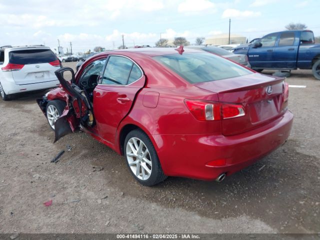 2012 LEXUS IS 250 JTHCF5C29C5060225 Photo 2