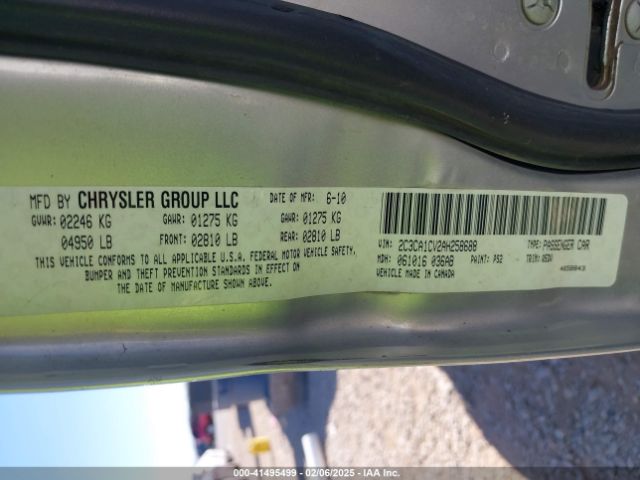 2010 CHRYSLER 300 2C3CA1CV2AH258688 Photo 8