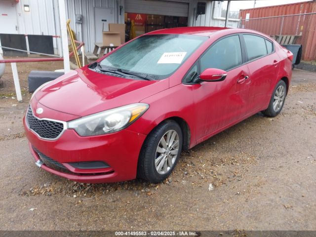KNAFX4A67E5168726 KIA FORTE LX