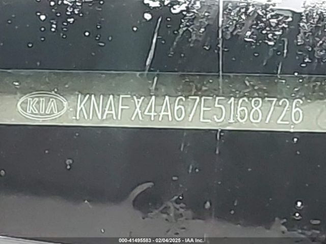 KNAFX4A67E5168726 KIA FORTE LX