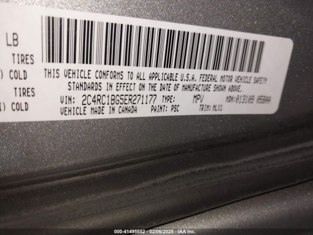 2014 CHRYSLER TOWN & COUNTRY 2C4RC1BG5ER271177 Photo 8