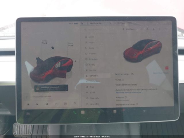 5YJ3E1EA4PF384642 Tesla Model 3 Rear-wheel Drive