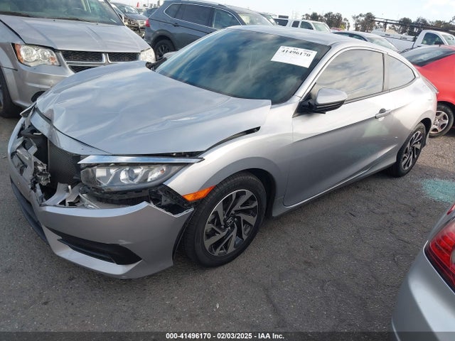 Honda Civic Lx 2018 2HGFC4A54JH305843 Image 2