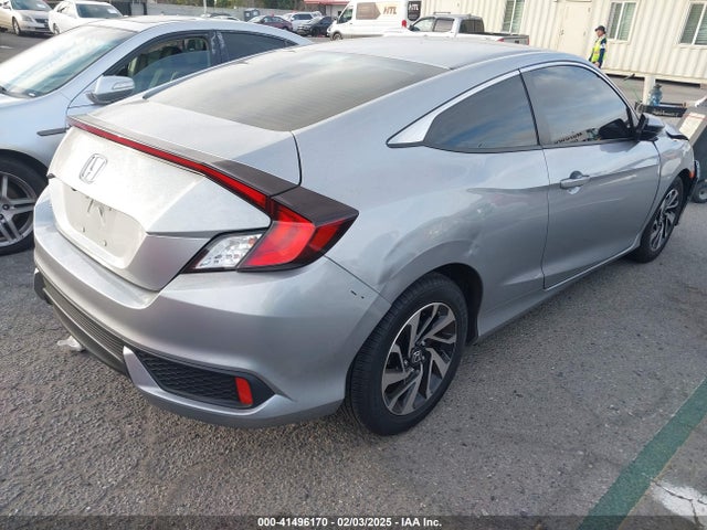 Honda Civic Lx 2018 2HGFC4A54JH305843 Image 4