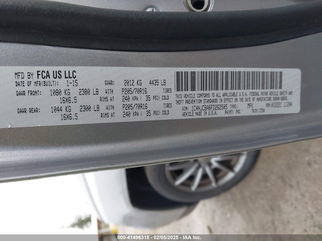 Jeep Compass 2015 1C4NJCBA6FD262505 Image 22