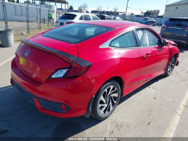 2HGFC4B02JH302734 Honda Civic Lx-p