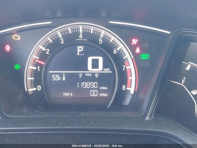 2HGFC4B02JH302734 Honda Civic Lx-p