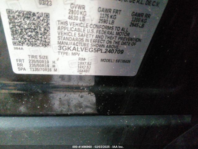3GKALVEG5PL240709 GMC Terrain Awd Slt