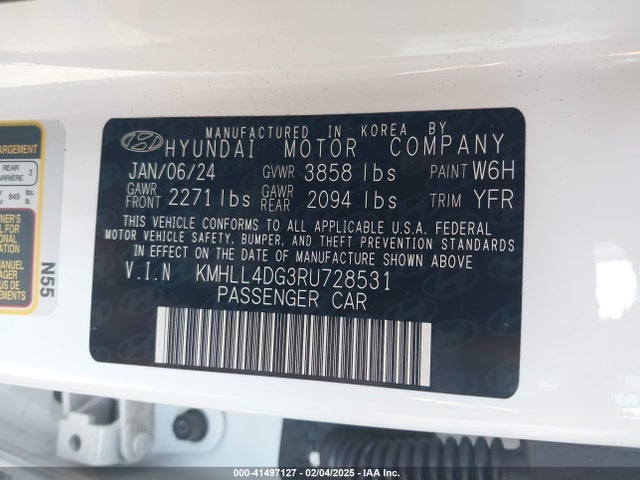 Hyundai ELANTRA SE 2024 KMHLL4DG3RU728531 Image 9