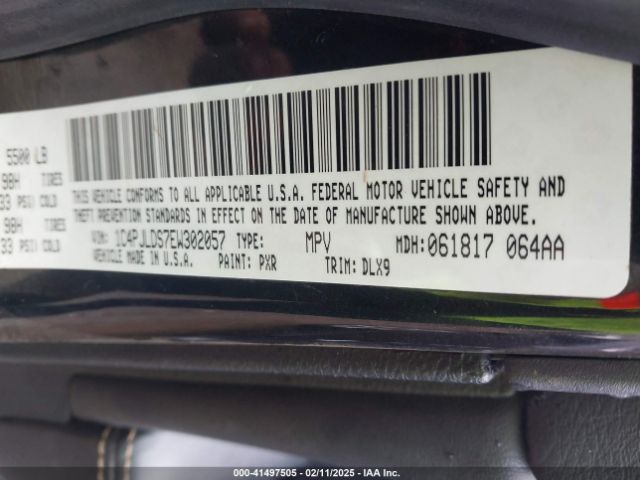 1C4PJLDS7EW302057 Jeep Cherokee Limited
