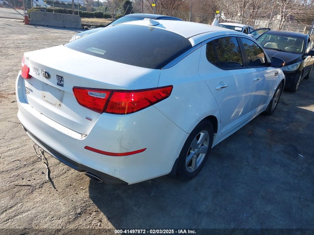KIA Optima Lx 2014 5XXGM4A74EG342708 Image 4