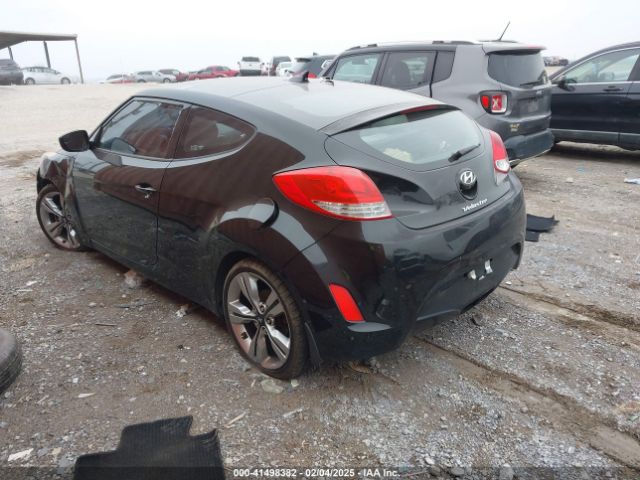 KMHTC6AD6EU182596 Hyundai Veloster Base W/gray