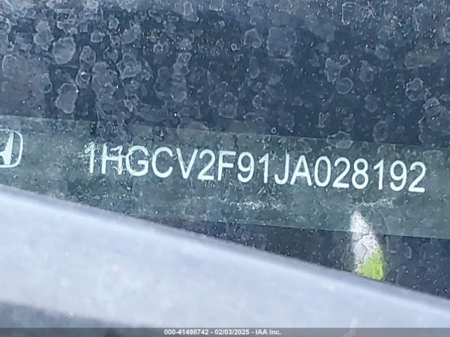 1HGCV2F91JA028192 Honda Accord Touring 2.0t