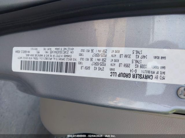 2014 CHRYSLER TOWN & COUNTRY 2C4RC1BG4ER441495 Photo 8
