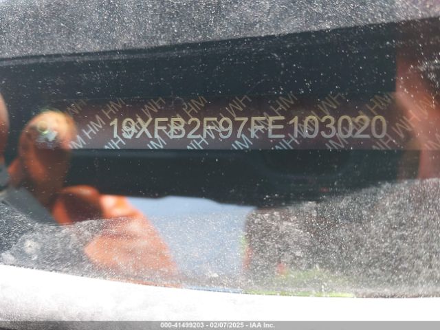 19XFB2F97FE103020 Honda Civic Ex-l