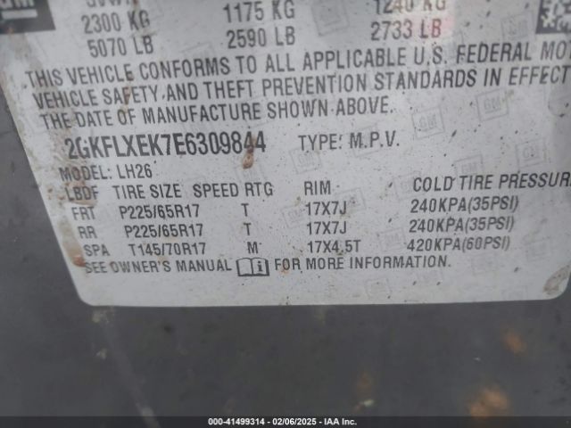 2GKFLXEK7E6309844 GMC Terrain Slt-1