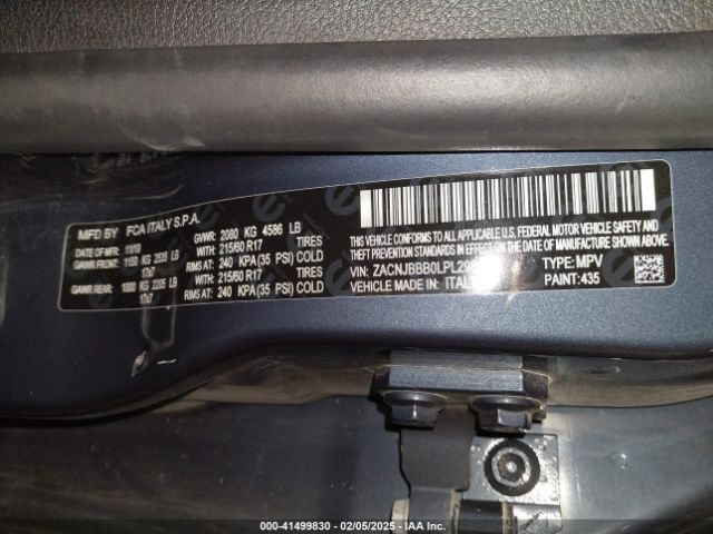 ZACNJBBB0LPL29886 Jeep Renegade Latitude 4x4