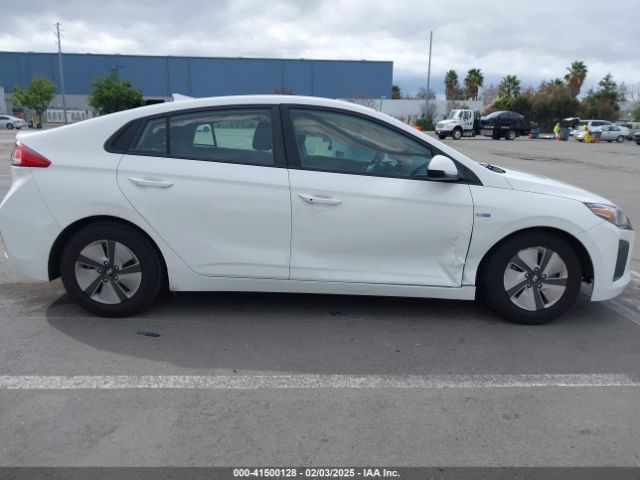KMHC65LC5KU168562 Hyundai Ioniq Hybrid Blue