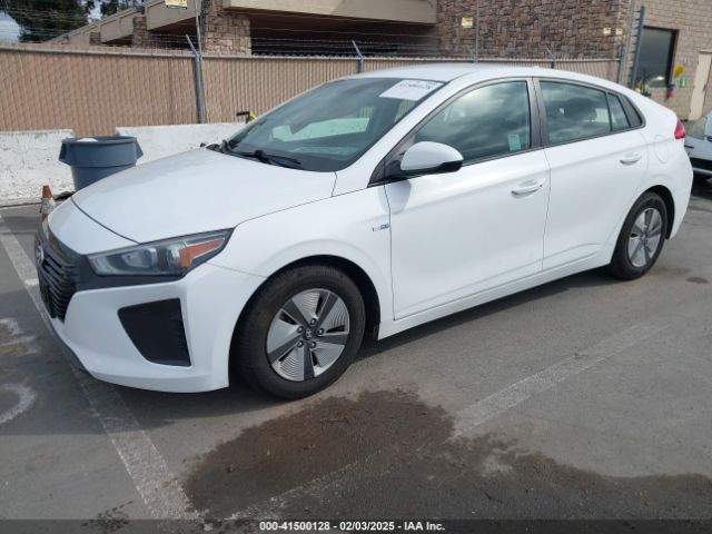 KMHC65LC5KU168562 Hyundai Ioniq Hybrid Blue