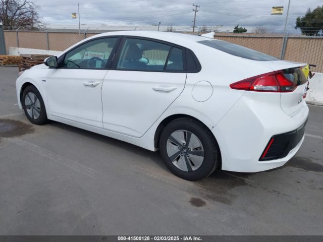 KMHC65LC5KU168562 Hyundai Ioniq Hybrid Blue