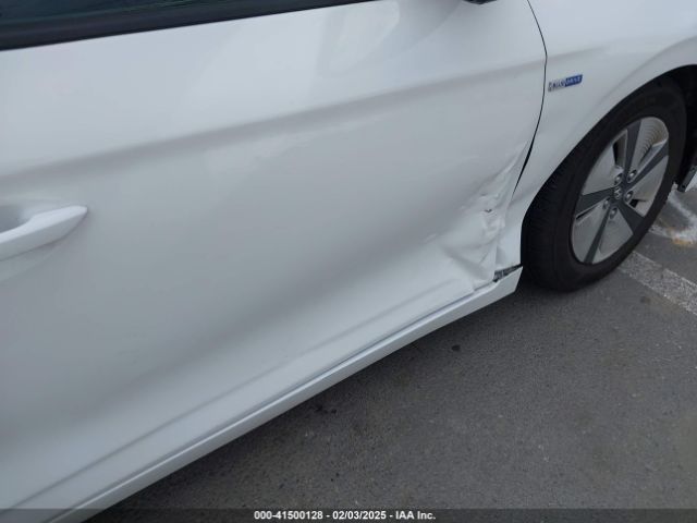 KMHC65LC5KU168562 Hyundai Ioniq Hybrid Blue