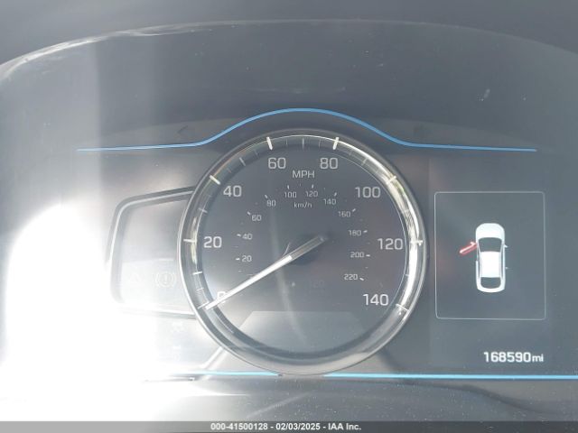 KMHC65LC5KU168562 Hyundai Ioniq Hybrid Blue