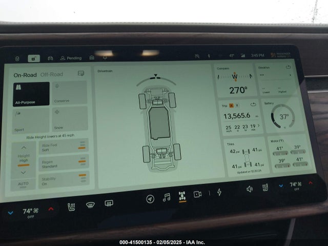Продаж на аукціоні авто 2022 Rivian R1t Adventure, vin: 7FCTGAAA7NN016514, номер лоту: 41500135