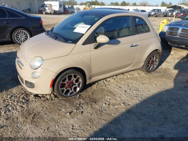 2012 FIAT 500 3C3CFFBR8CT343290 Photo 1