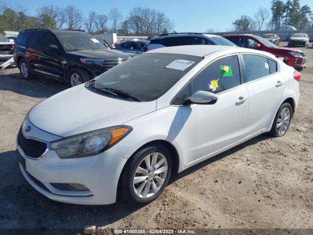 KNAFX4A8XE5091626 KIA FORTE EX