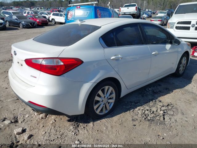 KNAFX4A8XE5091626 KIA FORTE EX