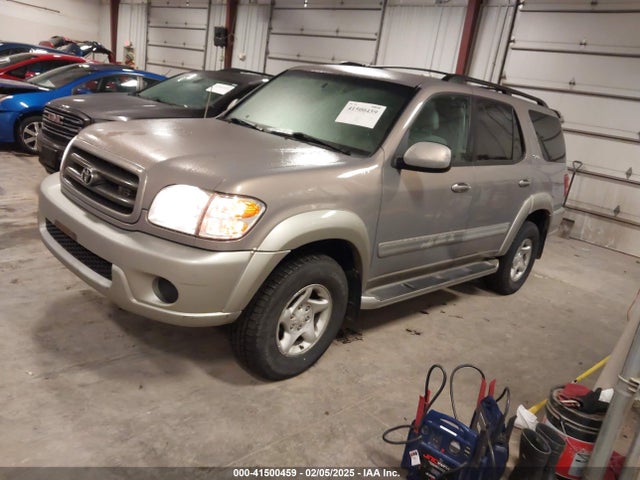 2002 Toyota Sequoia Sr5 V8 მანქანა იყიდება აუქციონზე, vin: 5TDBT44A62S073478, აუქციონის ნომერი: 41500459