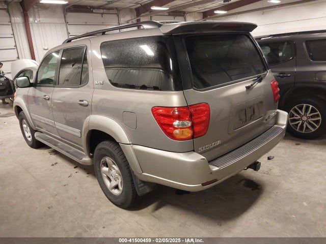 2002 Toyota Sequoia Sr5 V8 მანქანა იყიდება აუქციონზე, vin: 5TDBT44A62S073478, აუქციონის ნომერი: 41500459