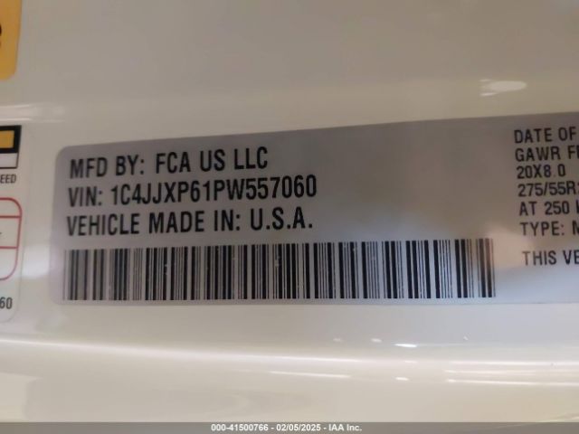 1C4JJXP61PW557060 Jeep Wrangler 4xe Sahara 4x4