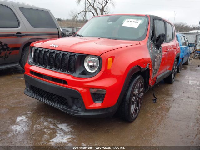 ZACNJCABXMPM43273 Jeep Renegade Jeepster Fwd