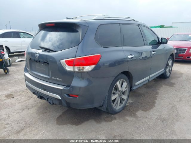 5N1AR2MN5EC634403 Nissan Pathfinder Platinum