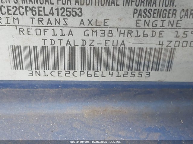 Nissan Versa Note Sv 2014 3N1CE2CP6EL412553 Image 9