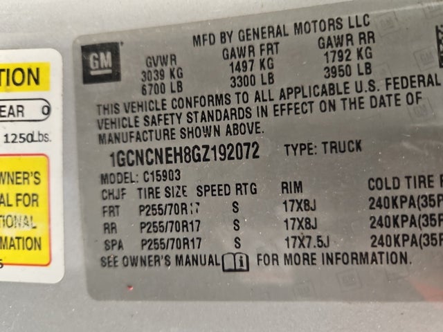 1GCNCNEH8GZ192072 Chevrolet Silverado C1500/c1500 Ls