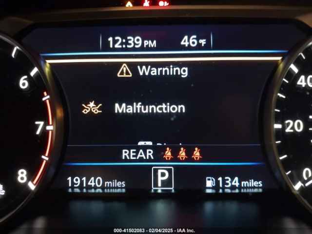 1N4BL4DW7PN398803 Nissan Altima Sv Intelligent Awd