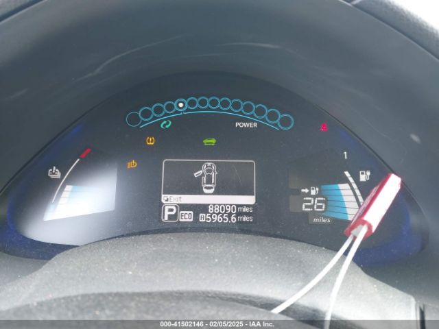 1N4AZ0CP0FC317325 Nissan Leaf Sl