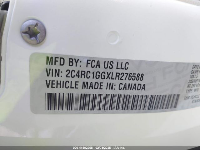 2C4RC1GGXLR276588 Chrysler Pacifica Limited