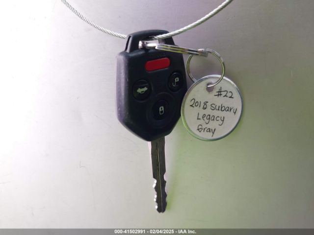 4S3BNAA60J3011809 Subaru Legacy 2.5i