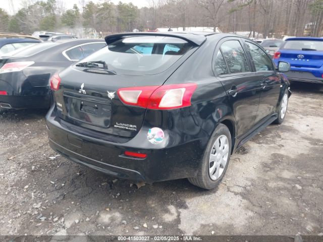 2013 MITSUBISHI LANCER SPORTBACK JA32X2HUXDU013519 Photo 3